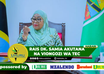 RAIS DK. SAMIA AKUTANA NA VIONGOZI WA TEC
