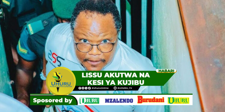 TUNDU LISSU AKUTWA NA KESI YA KUJIBU