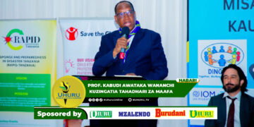 PROF. KABUDI AWATAKA WANANCHI KUZINGATIA TAHADHARI ZA MAAFA