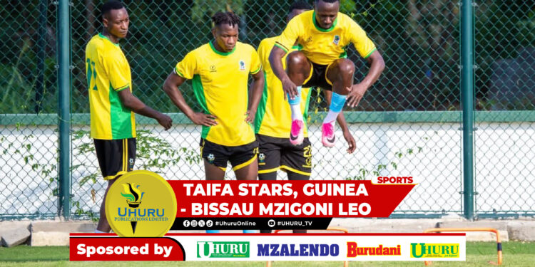 TAIFA STARS, GUINEA -BISSAU MZIGONI LEO