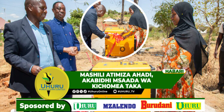 MASHILI ATIMIZA AHADI, AKABIDHI MSAADA WA KICHOMEA TAKA