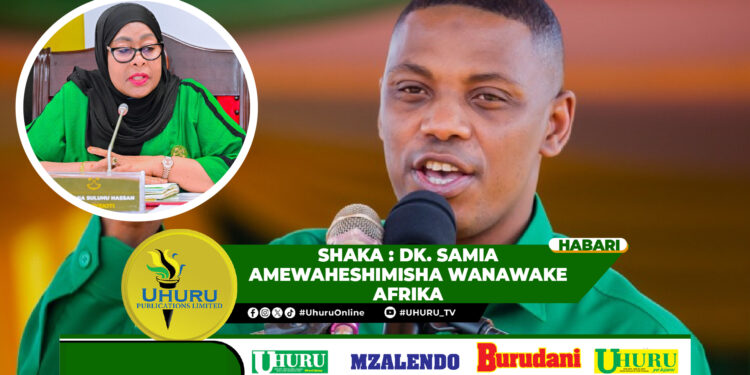 SHAKA : DK. SAMIA AMEWAHESHIMISHA WANAWAKE AFRIKA