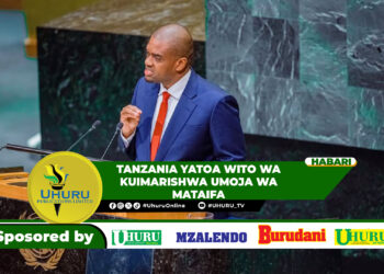 TANZANIA YATOA WITO WA KUIMARISHWA UMOJA WA MATAIFA