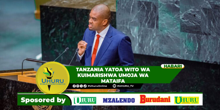 TANZANIA YATOA WITO WA KUIMARISHWA UMOJA WA MATAIFA