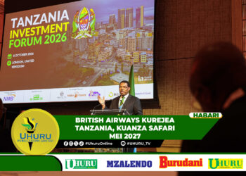 BRITISH AIRWAYS KUREJEA TANZANIA, KUANZA SAFARI MEI 2027