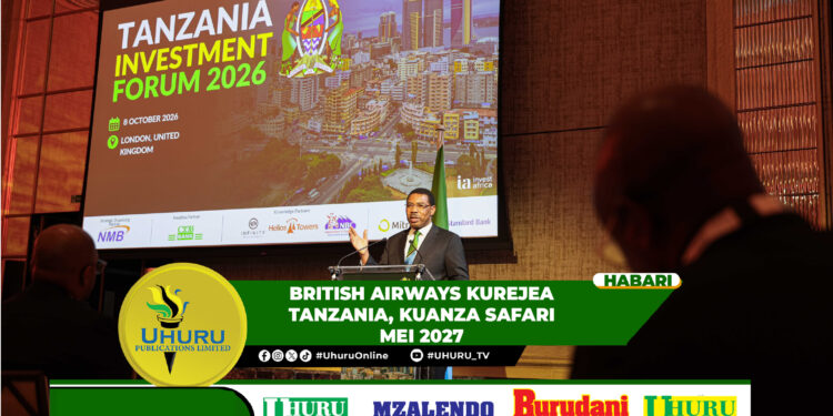 BRITISH AIRWAYS KUREJEA TANZANIA, KUANZA SAFARI MEI 2027