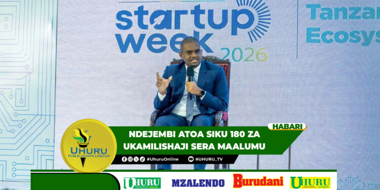 NDEJEMBI ATOA SIKU 180 ZA UKAMILISHAJI SERA MAALUMU