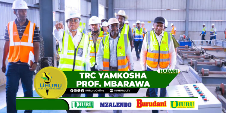 TRC YAMKOSHA PROF. MBARAWA UBUNIFU KIWANDA CHA MATARUMA YA ZEGE